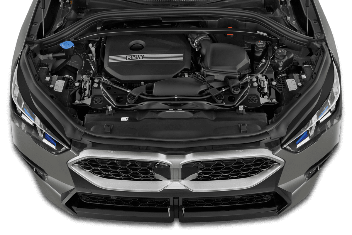 Motorraum eines BMW X2