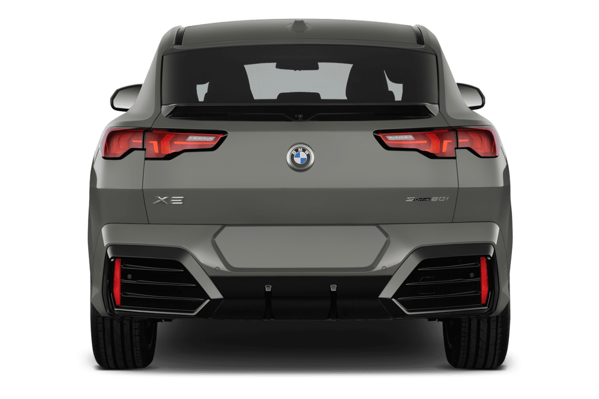 Heckansicht eines BMW X2