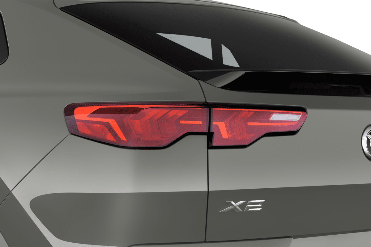 Heckleuchten eines BMW X2