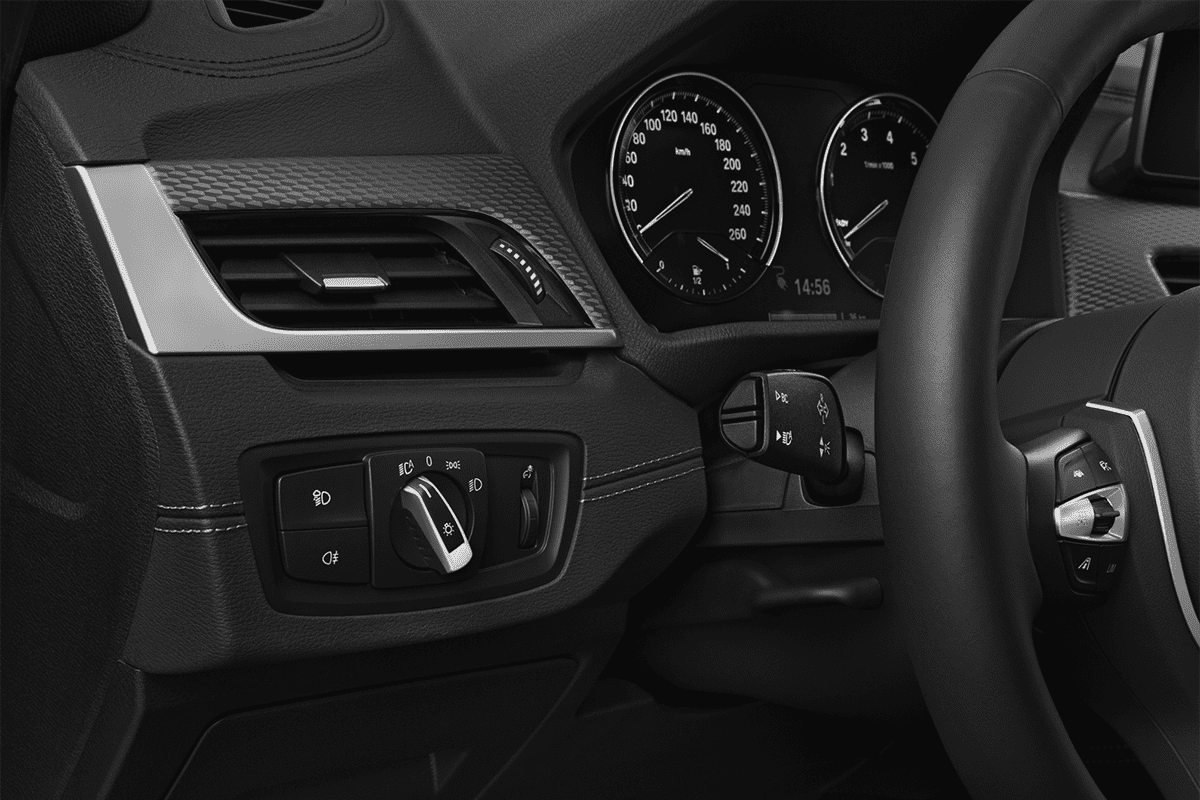 Lüftung eines BMW X2 Plug-in-Hybrid