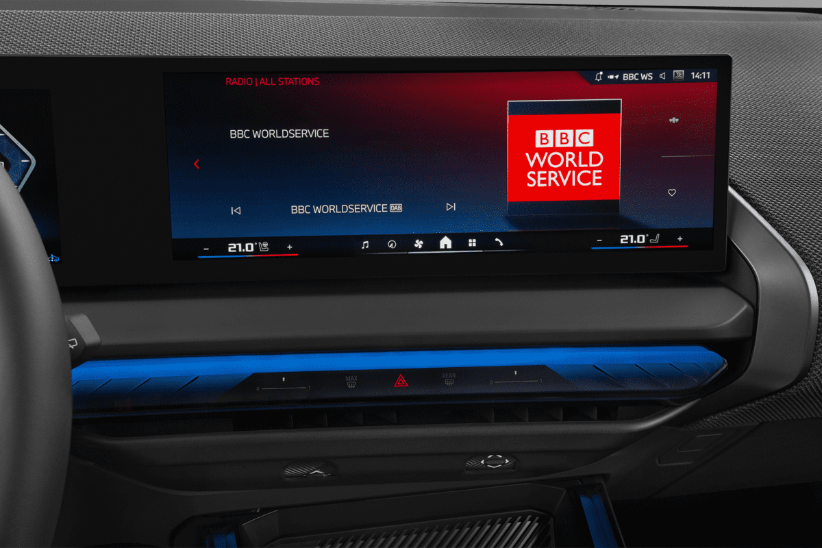 Audiosystem eines BMW X3