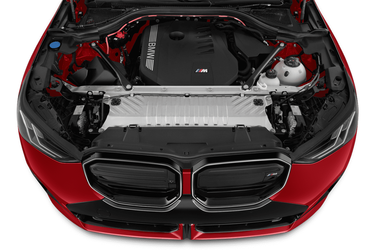 Motorraum eines BMW X3