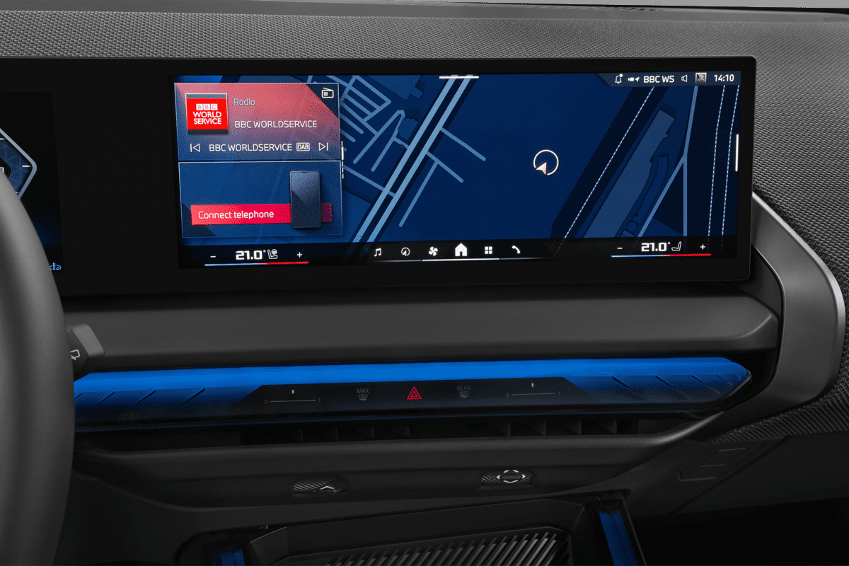 Mittelkonsole eines BMW X3