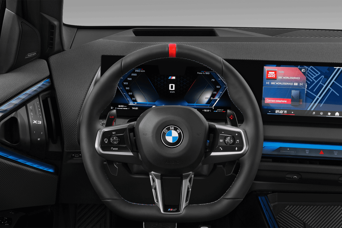 Lenkrad eines BMW X3