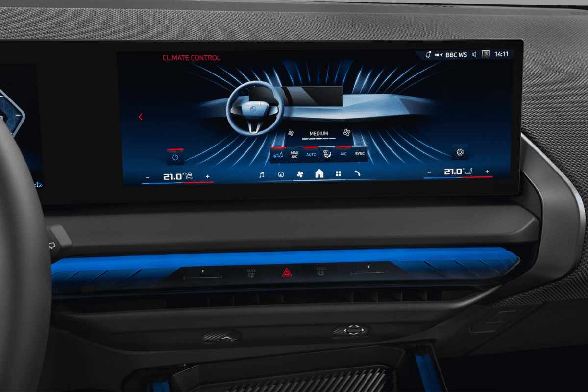Klimasteuerung eines BMW X3