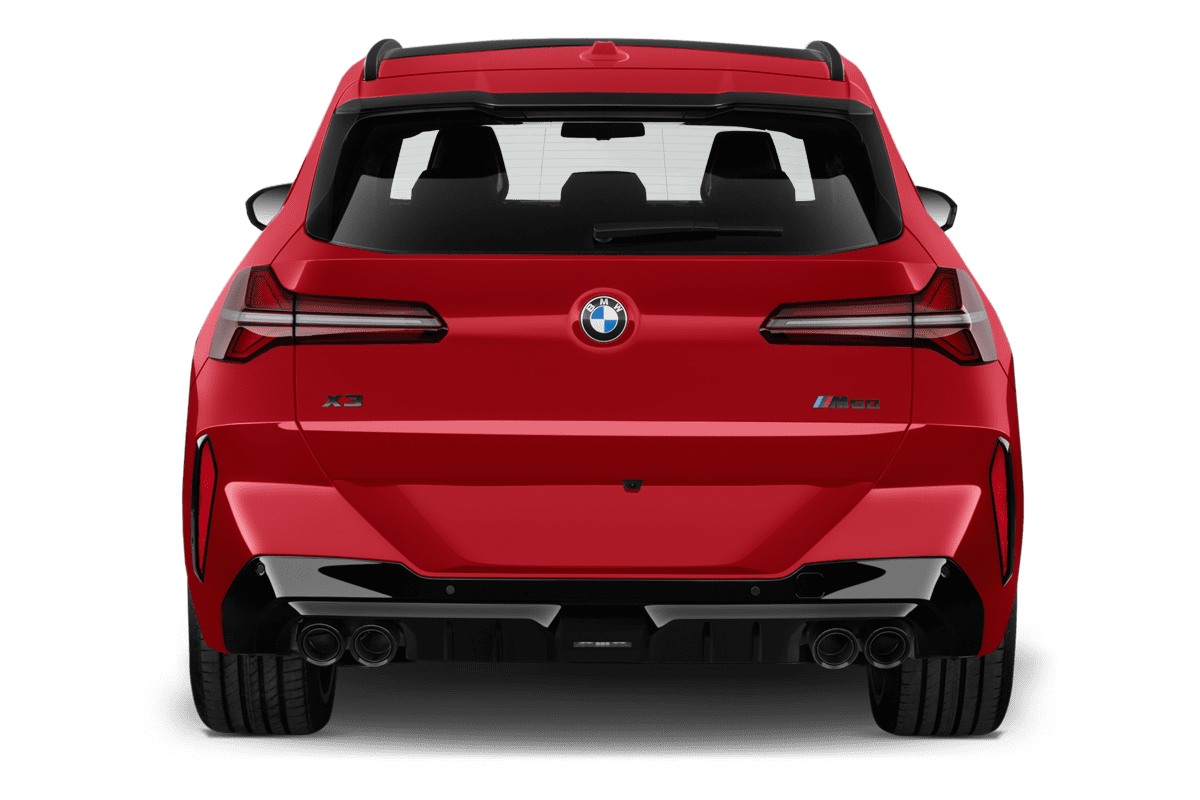 Heckansicht eines BMW X3