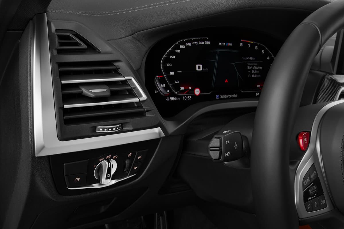 Lüftung eines BMW X3 M