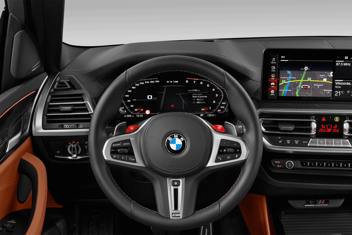 Lenkrad eines BMW X3 M