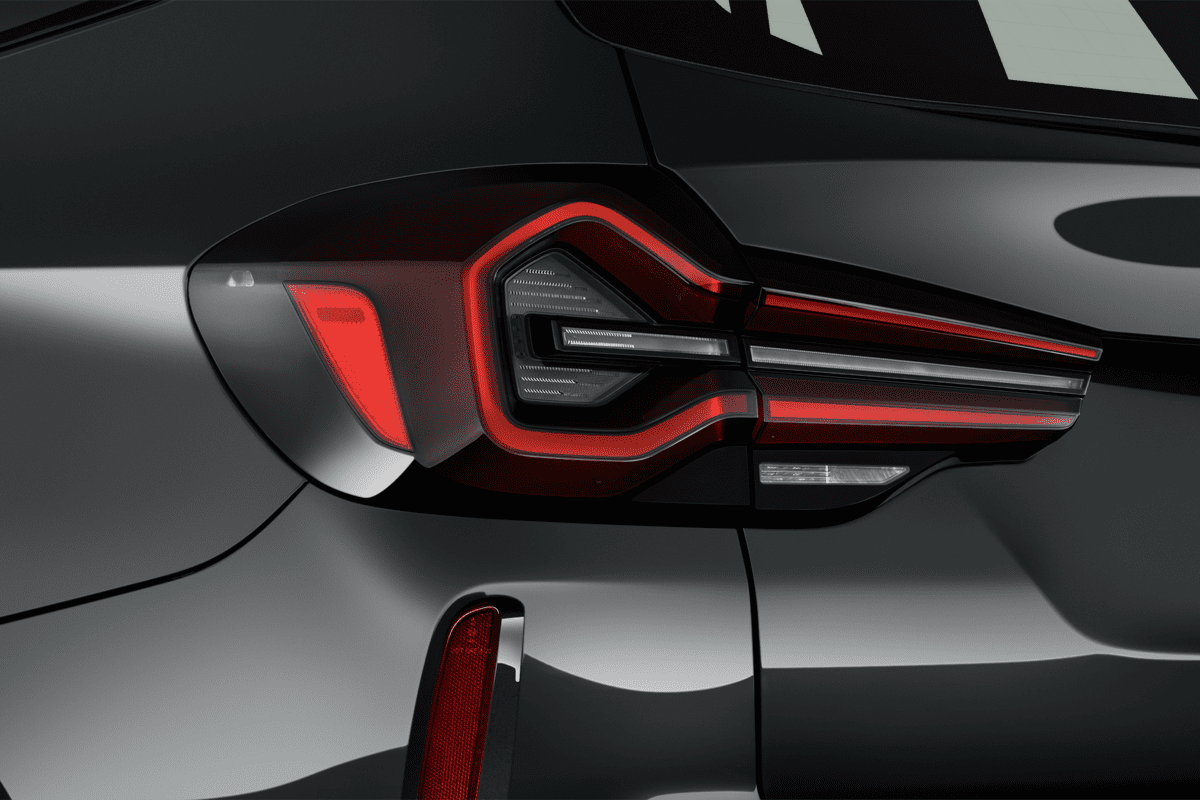 Heckleuchten eines BMW X3 M