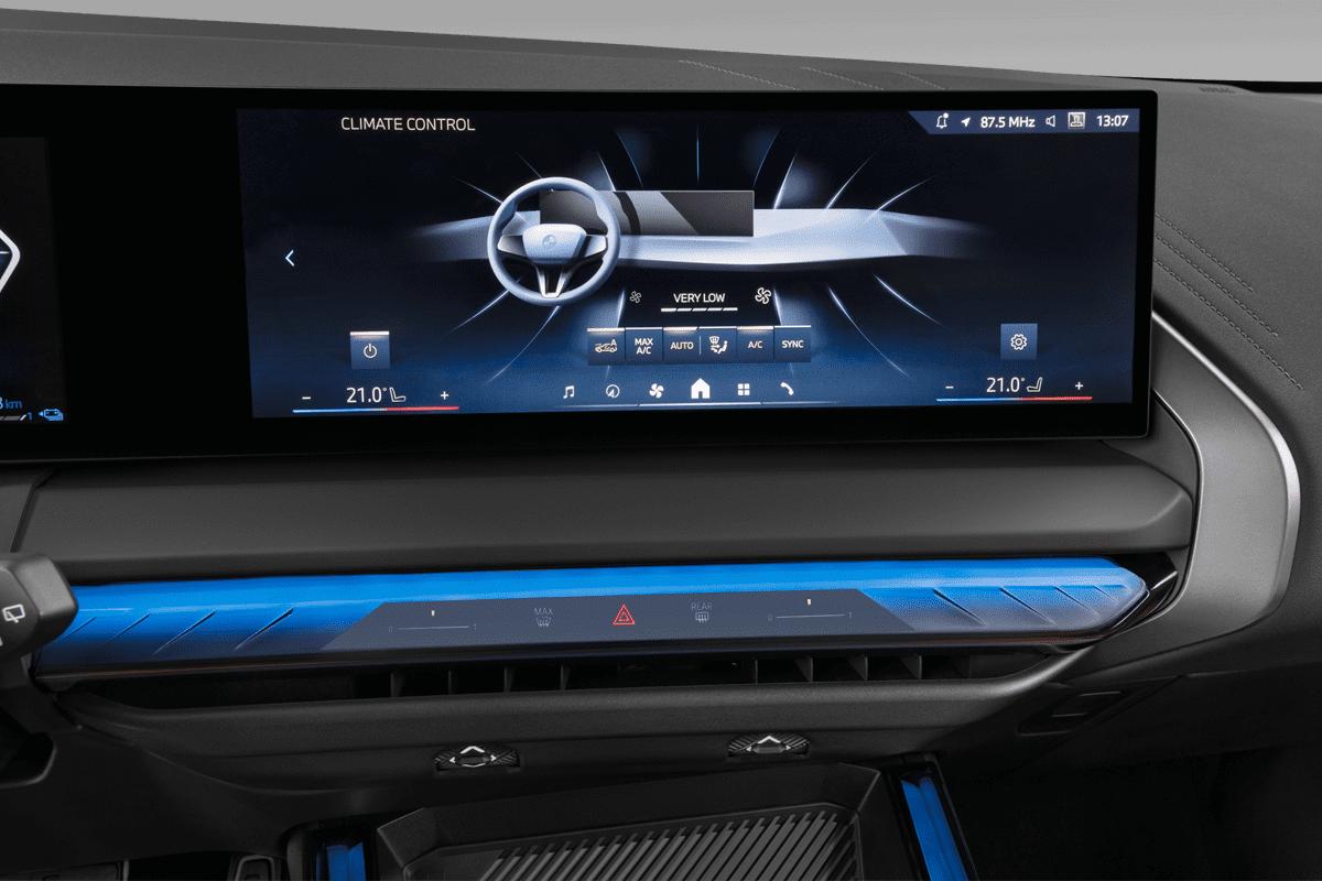 Klimasteuerung eines BMW X3 Plug-in-Hybrid