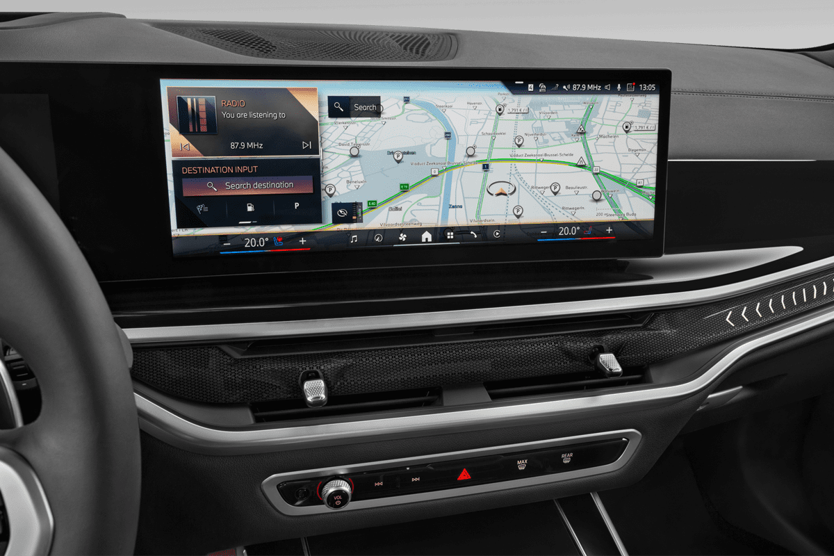 Mittelkonsole eines BMW X5