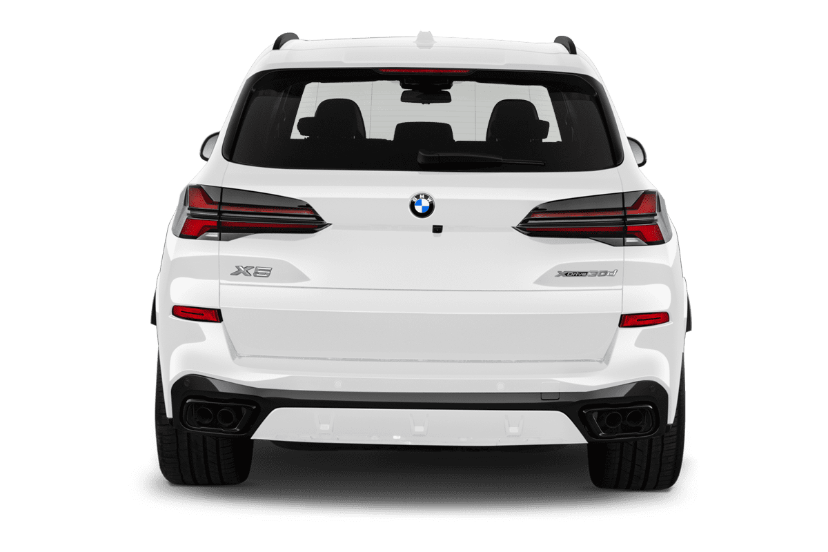 Heckansicht eines BMW X5