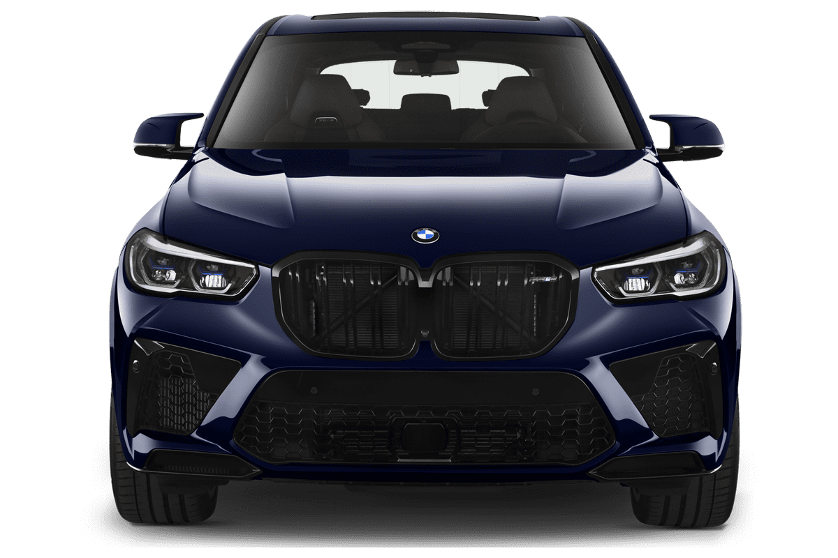 Frontansicht eines BMW X5 M , freigestellt