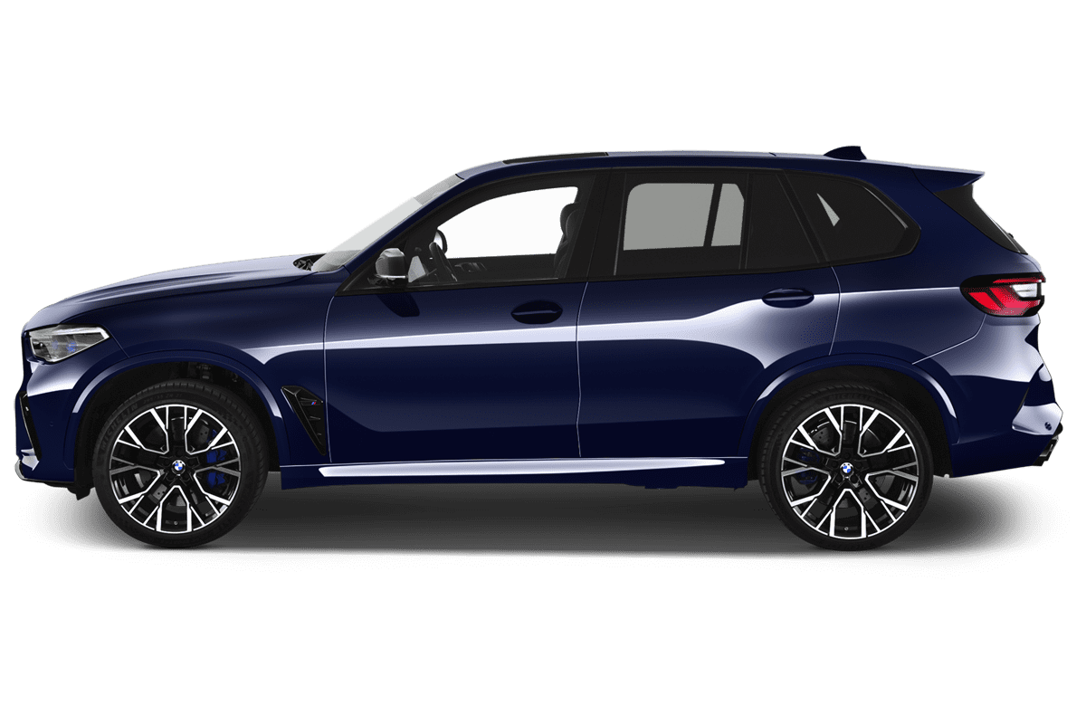 Seitenansicht eines BMW X5 M 
