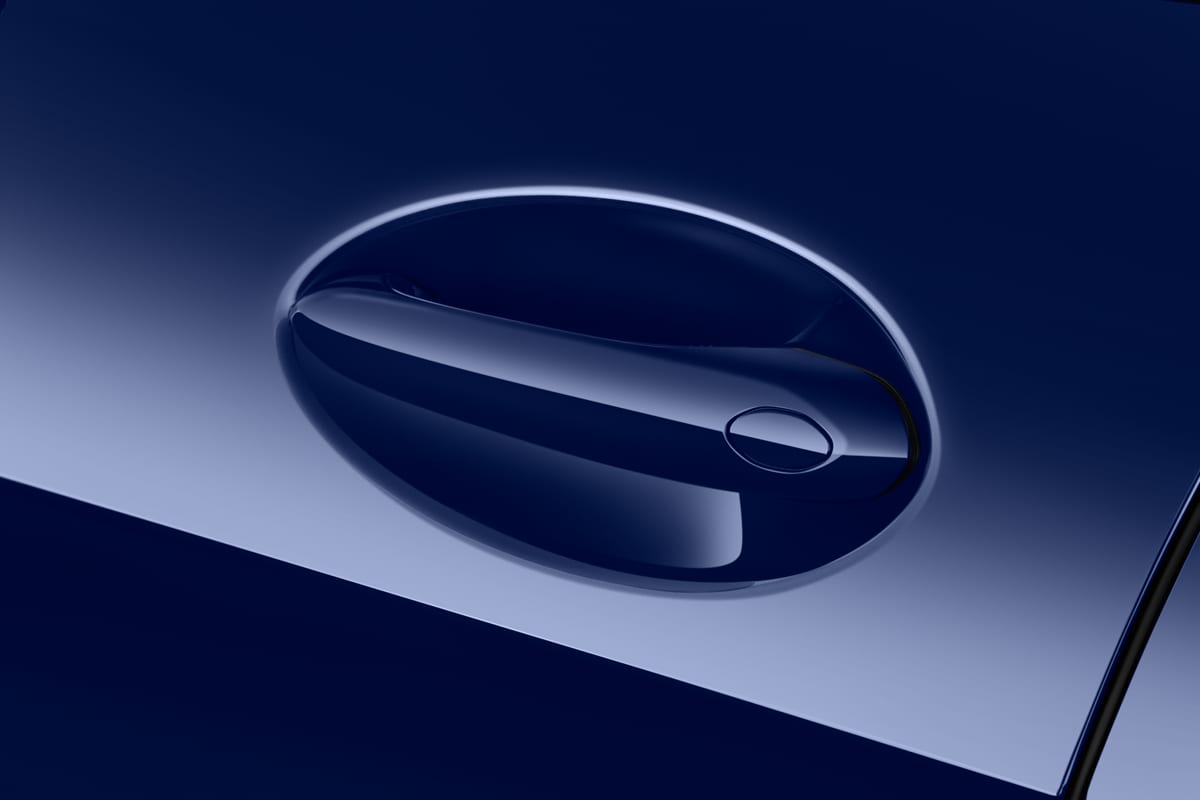 Türgriff eines BMW X5 Plug-in-Hybrid