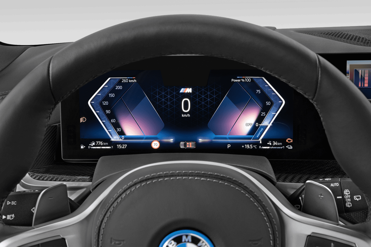 Kombiinstrument eines BMW X5 Plug-in-Hybrid