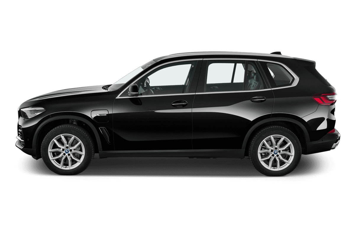 Seitenansicht eines BMW X5 Plug-in-Hybrid