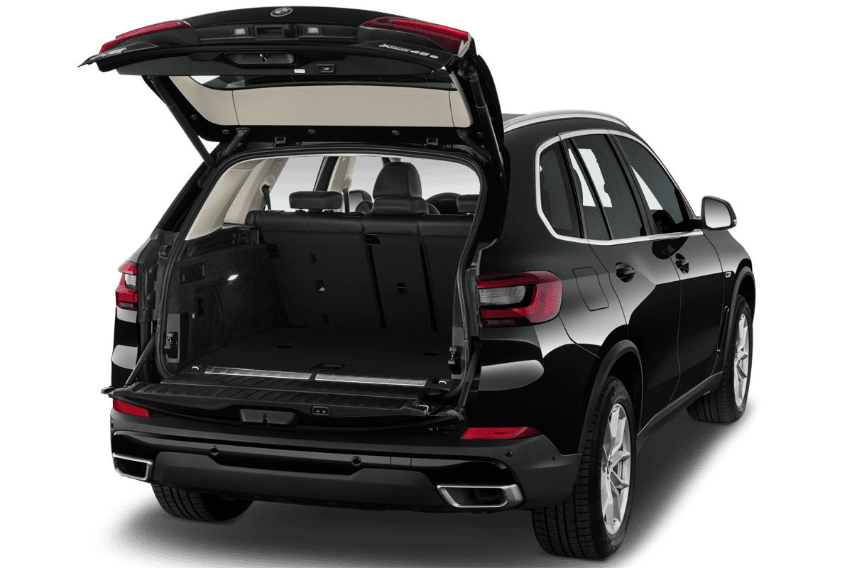 Kofferraum eines BMW X5 Plug-in-Hybrid