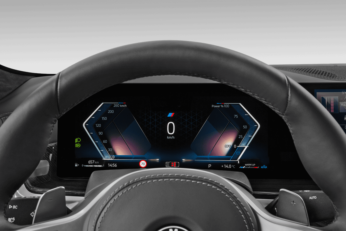 Kombiinstrument eines BMW X6