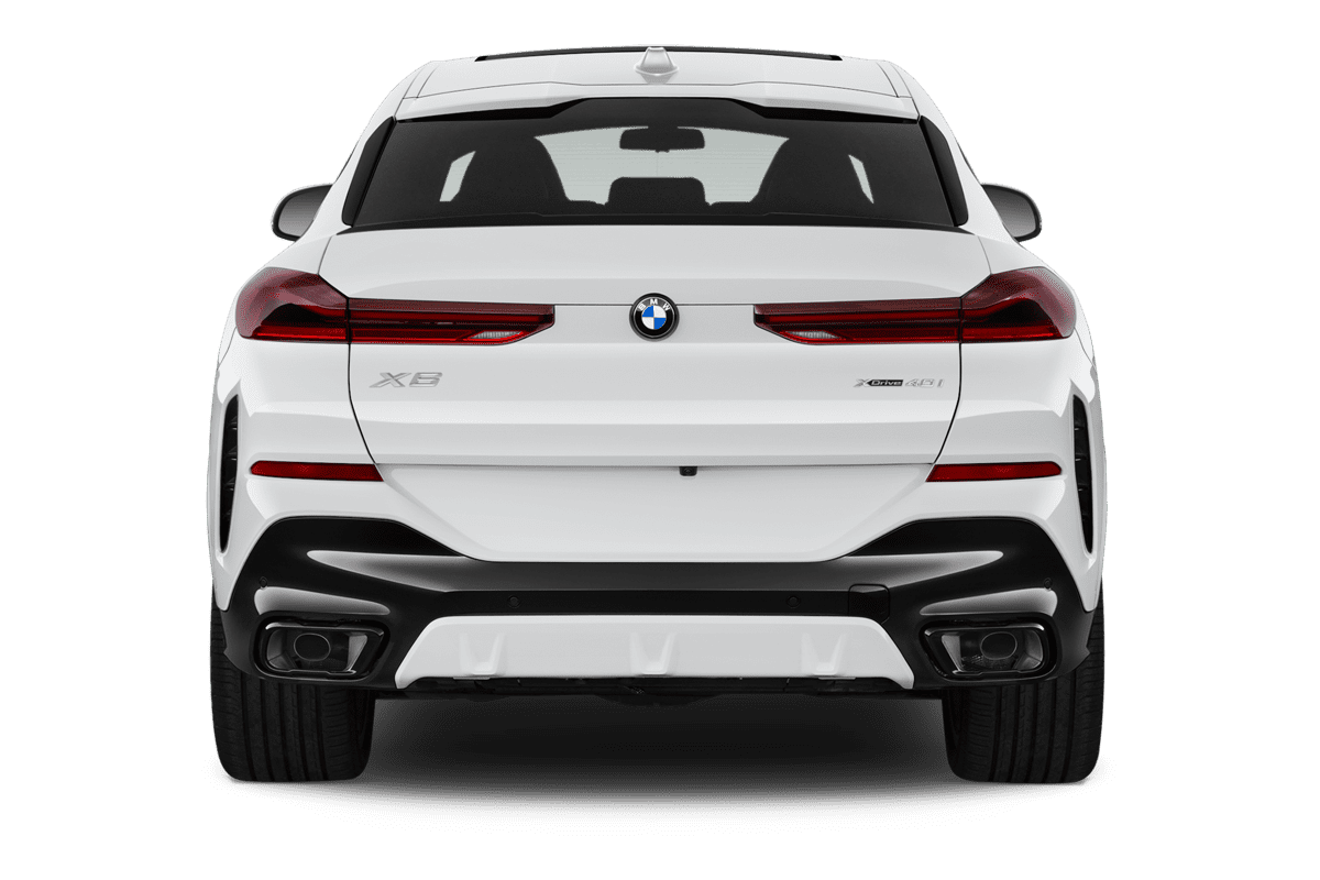 Heckansicht eines BMW X6