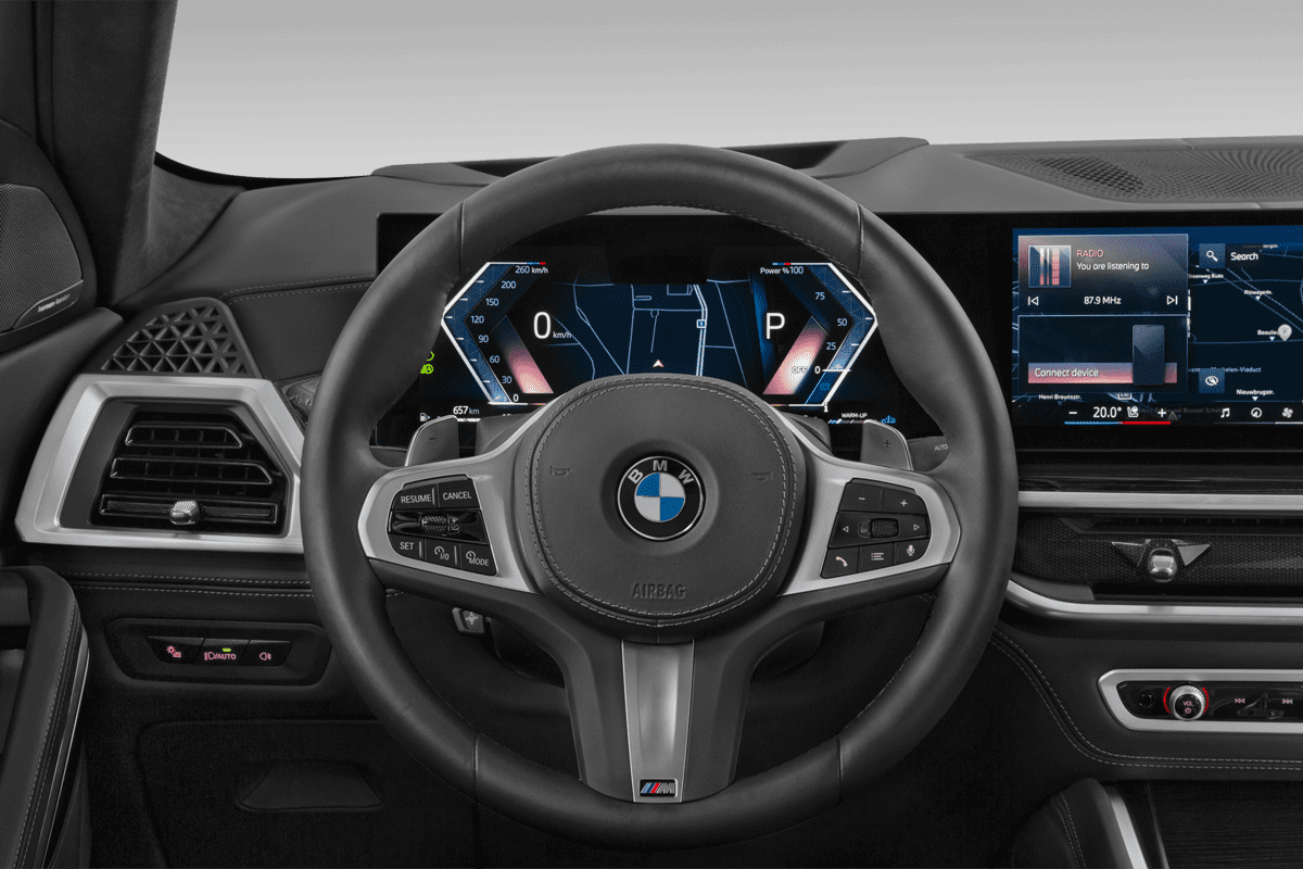 Lenkrad eines BMW X6