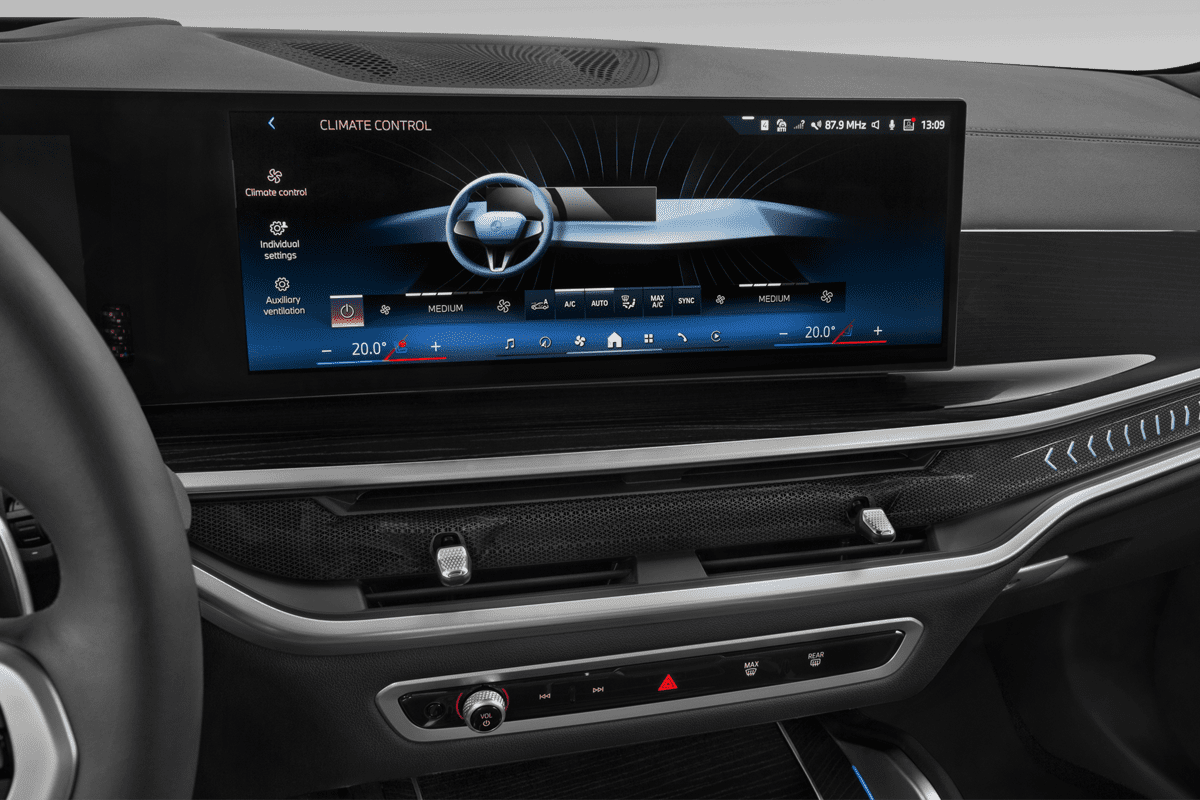 Klimasteuerung eines BMW X6