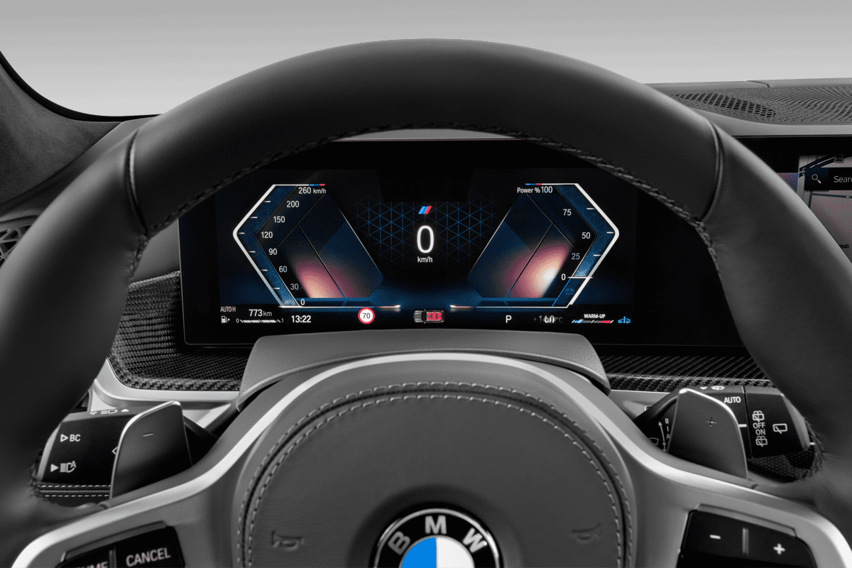 Kombiinstrument eines BMW X7