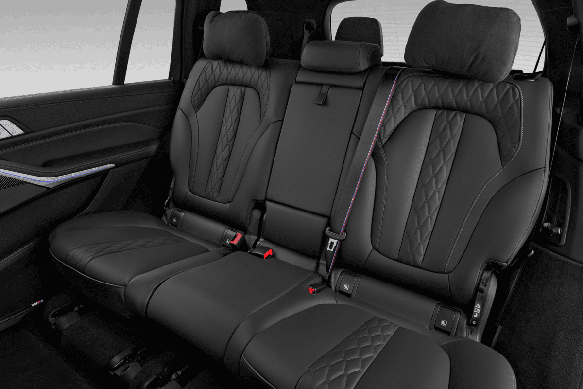 Rücksitzbank eines BMW X7