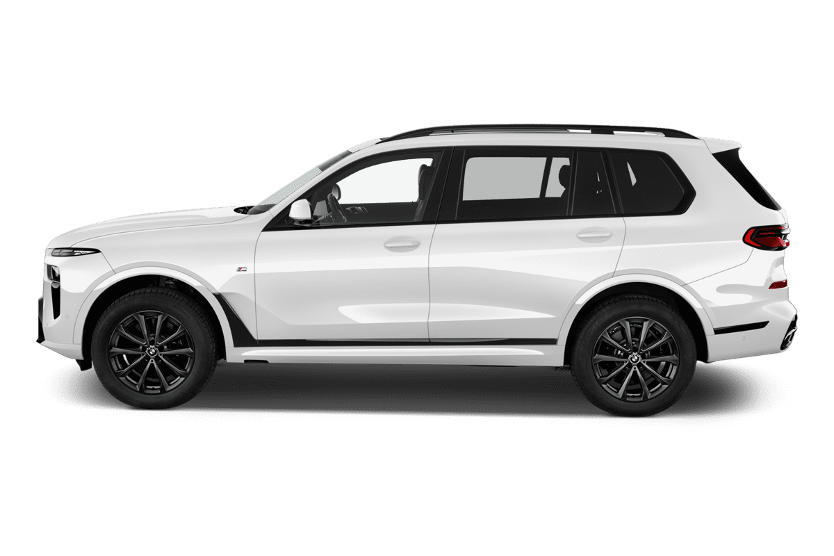 Seitenansicht eines BMW X7