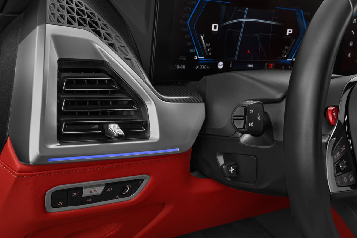 Lüftung eines BMW XM