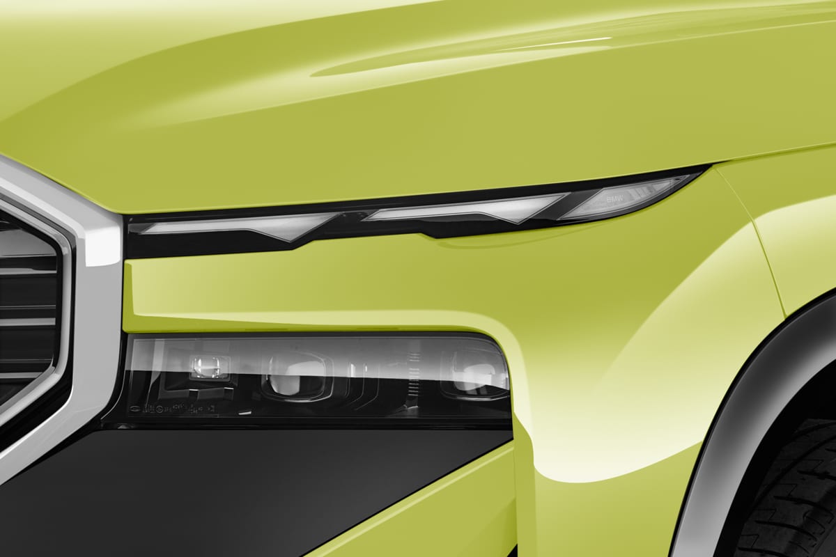 Frontscheinwerfer eines BMW XM