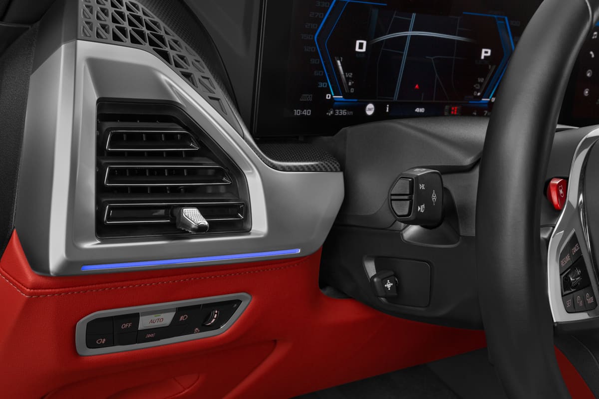 Lüftung eines BMW XM