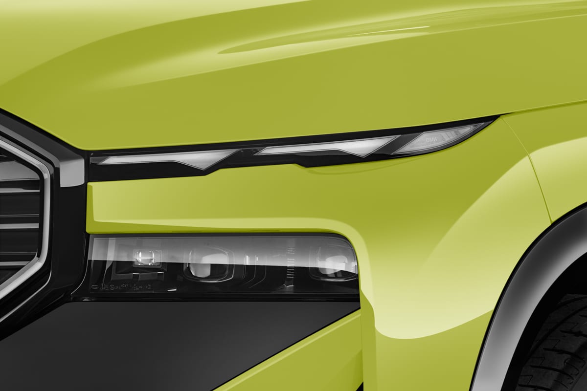 Frontscheinwerfer eines BMW XM