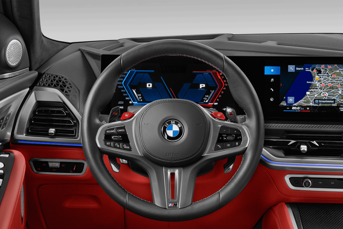 Lenkrad eines BMW XM