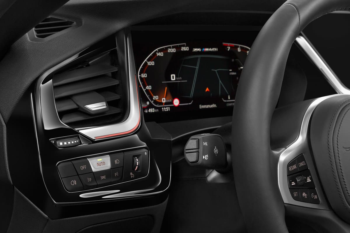 Lüftung eines BMW Z4 Roadster