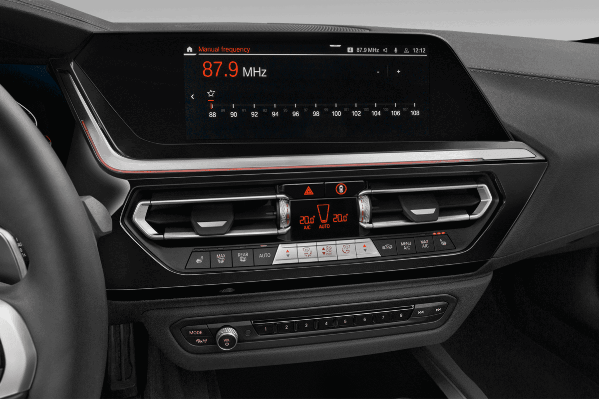 Audiosystem eines BMW Z4 Roadster