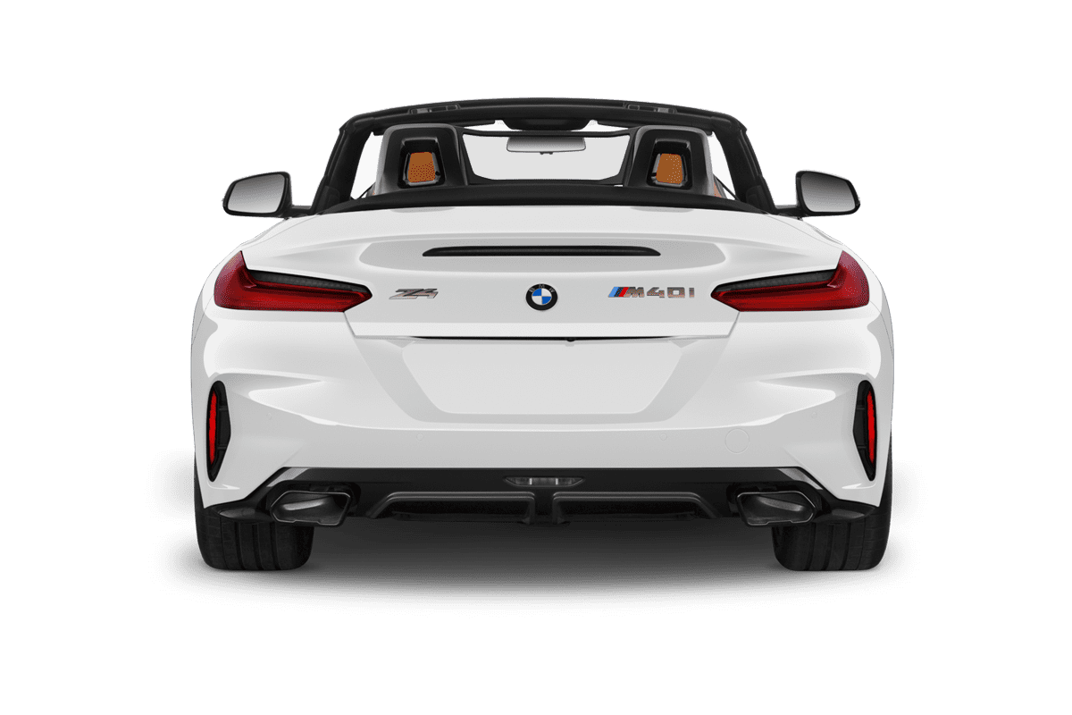 Heckansicht eines BMW Z4 Roadster
