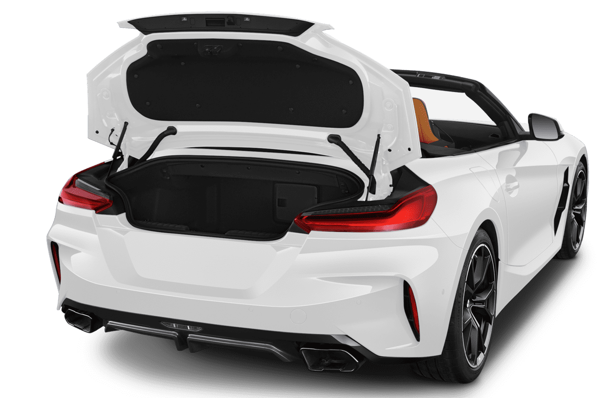Kofferraum eines BMW Z4 Roadster