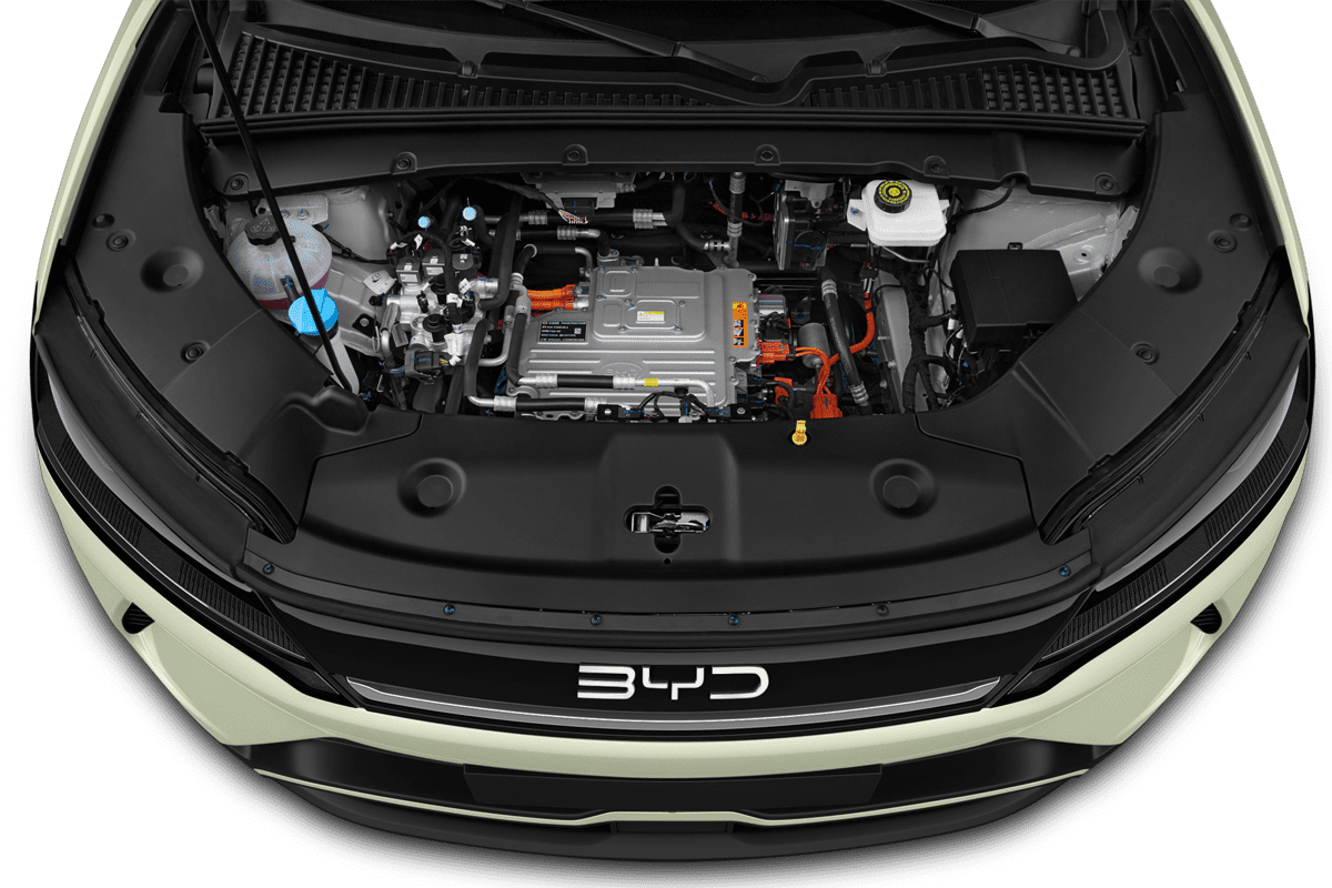 Motorraum eines BYD Atto 2