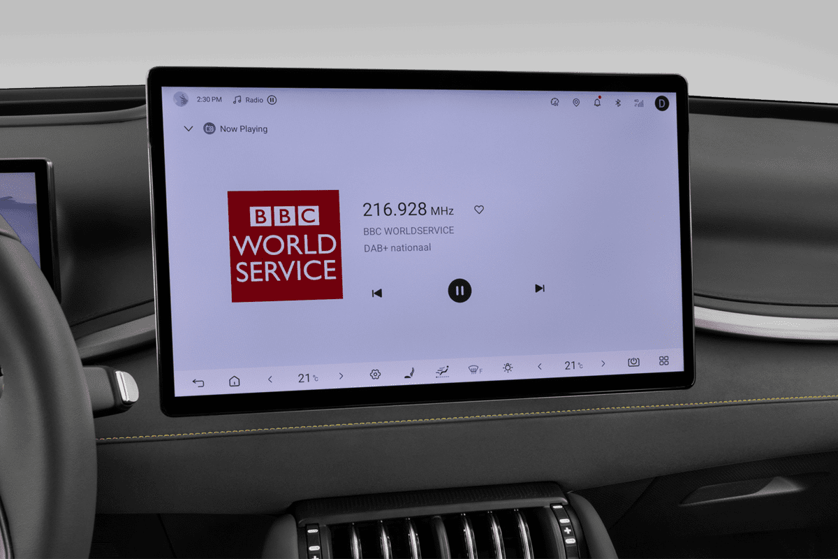 Audiosystem eines BYD Atto 3 Evo