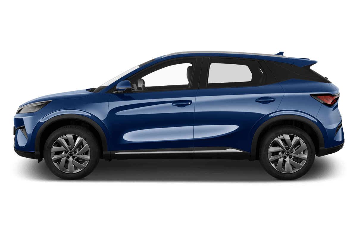 Seitenansicht eines BYD Atto 3 Evo