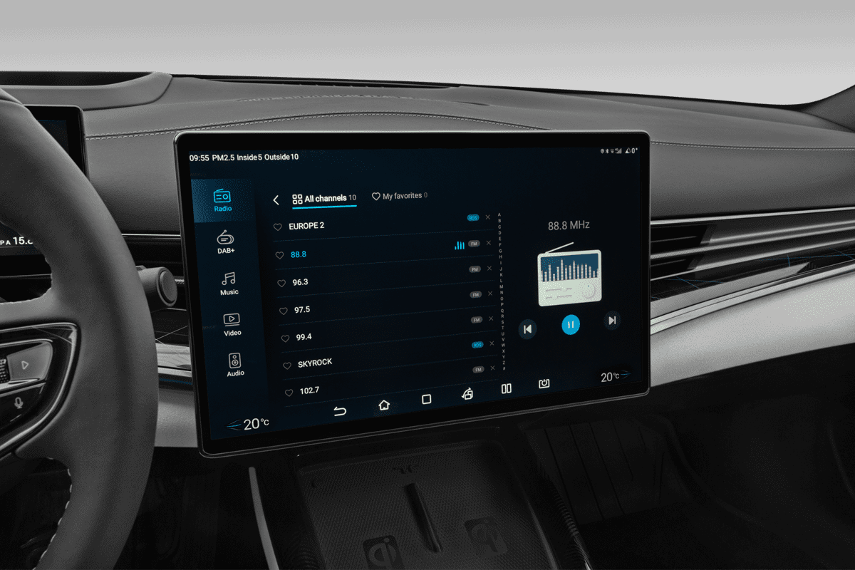 Audiosystem eines BYD Seal (neues Modell)