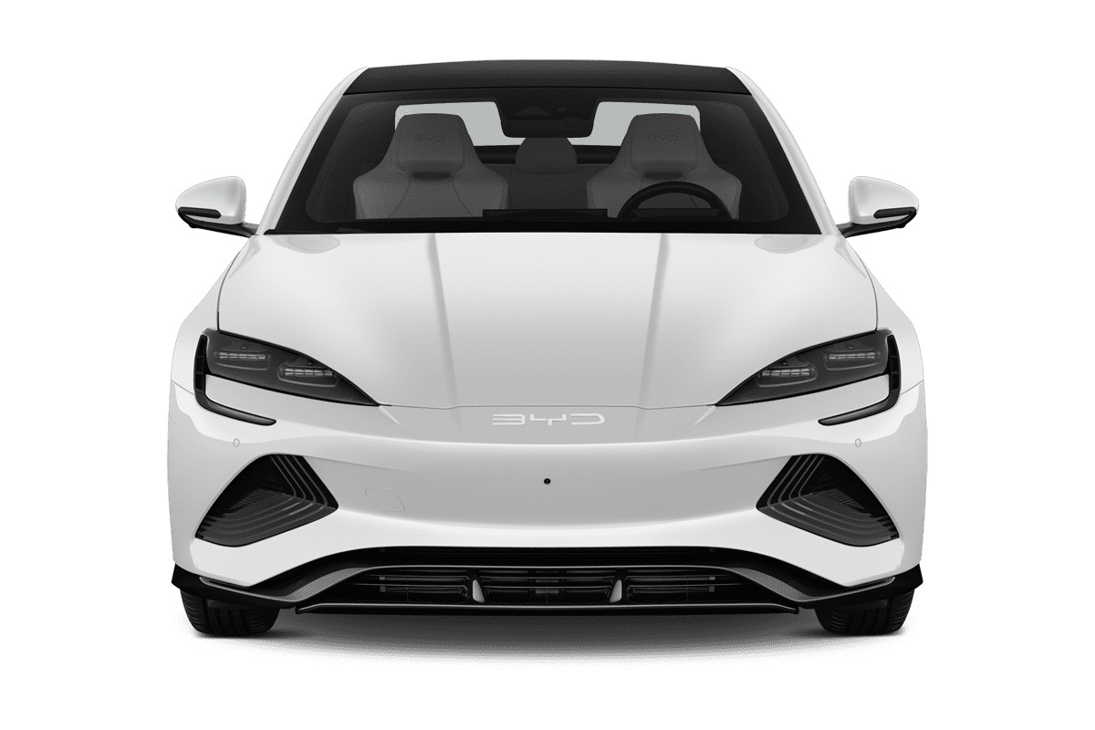 Frontansicht eines BYD Seal (neues Modell), freigestellt