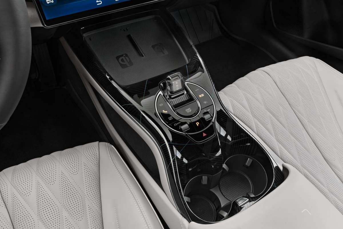 Schaltknüppel eines BYD Seal (neues Modell)