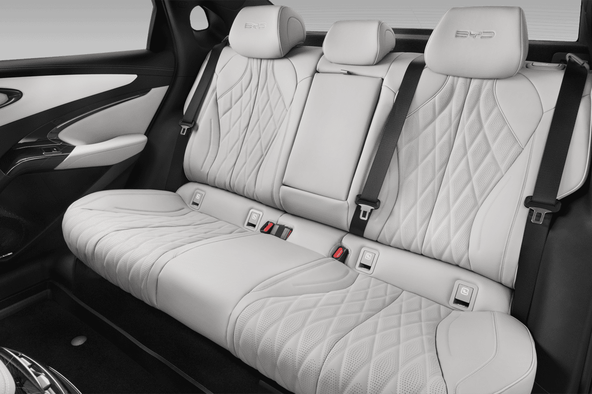 Rücksitzbank eines BYD Seal (neues Modell)