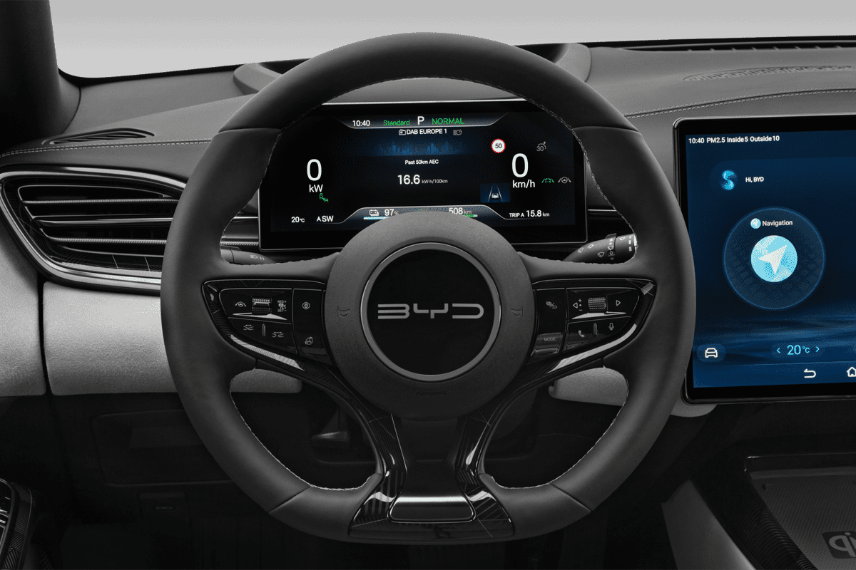 Lenkrad eines BYD Seal (neues Modell)