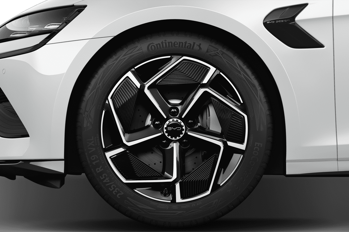 Radkappe oder Felge eines BYD Seal (neues Modell)