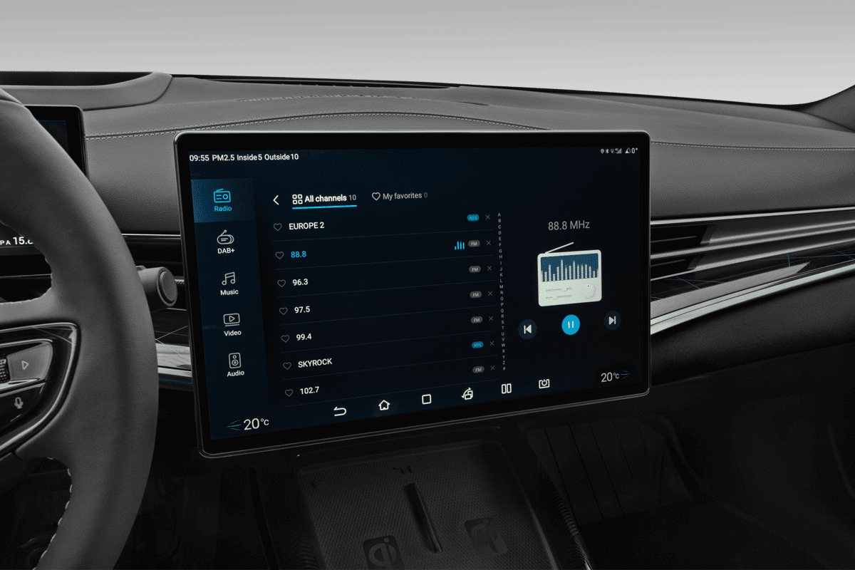 Audiosystem eines BYD Seal
