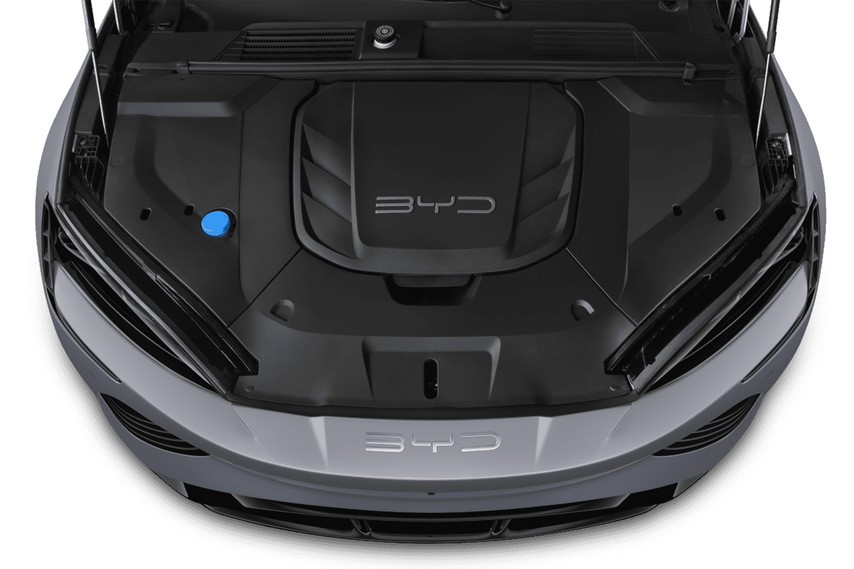 Motorraum eines BYD Seal