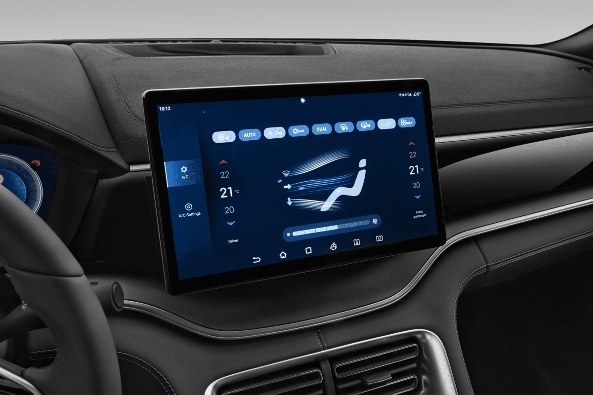 Klimasteuerung eines BYD Seal U